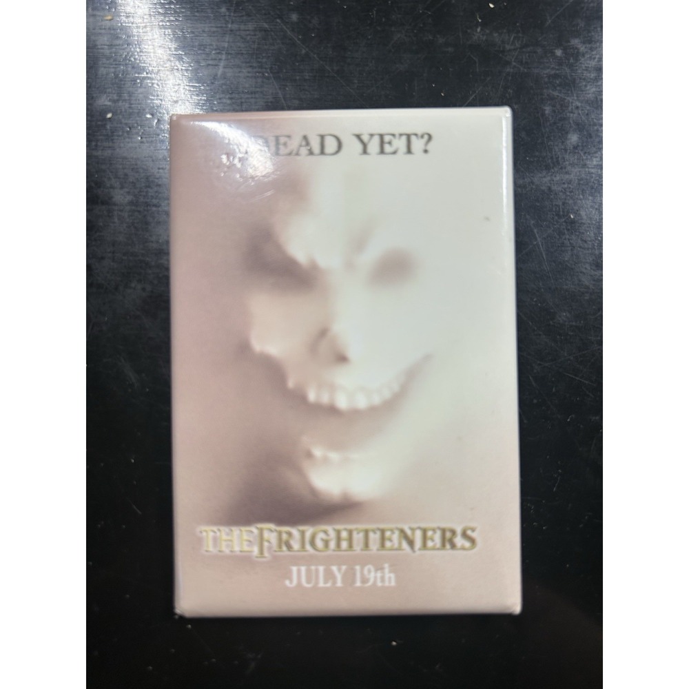 The Frighteners 1996 Peter Jackson Horror Movie Ghost Promo Badge Pinback Pin *